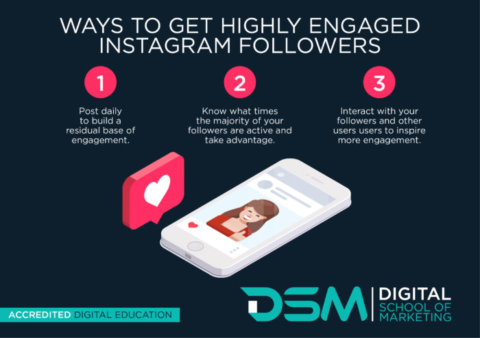 DSM Digital School of Marketing - Instagram stories
