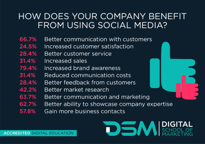 DSM Digital School of Marketing - social