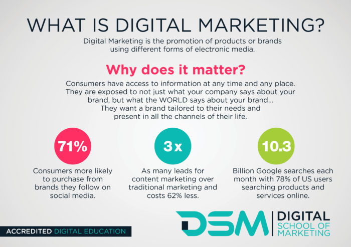 DSM Digital school of marketing - digital