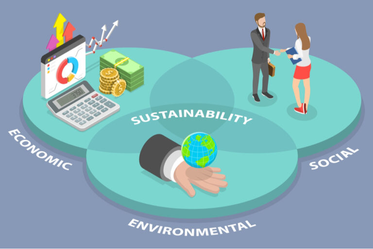 Economics And Social Impact Banner