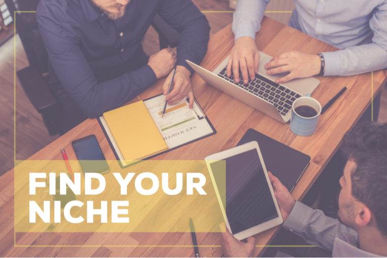 Find Your Niche Banner