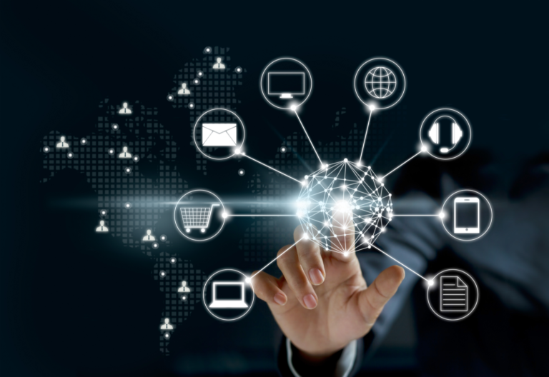 Omnichannel Approach Hologram Banner